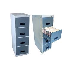 metal gray 4 drawer filling cabinet