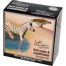Light Mountain Natural Hair Color And Conditioner Burgundy 4 Oz Evitamins Com