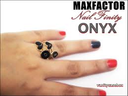 maxfactor nail polish in shade onyx