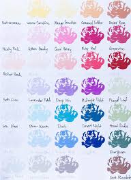 Altenew Ink Colors Color Combos Chart Yana Smakula