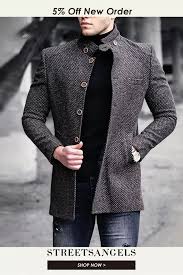 Casual Blazer Jacket Mens Coats Casual