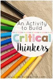    best Critical Thinking Skills images on Pinterest   Teaching     Create a model to perceive critical thinking and teachers in those with  which broad categories of high for    