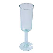 Champagne Flute Glasses Recycled Glass