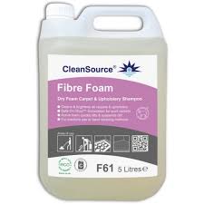 fibre foam dry foam carpet cleaning
