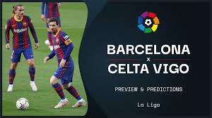 Barcelona played against celta vigo in 2 matches this season. 7 Svaarjp Lo0m