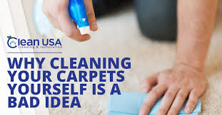 why cleaning your carpets yourself is a