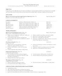 Resume Objective For Nurses Mental Health Nurse Resume Objective