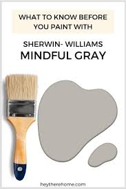 Is Sherwin Williams Mindful Gray Paint