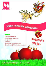 Christmas Party Invitation Sample Barca Fontanacountryinn Com