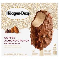 haagen dazs ice cream bars coffee