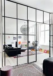 Industrial Glass Room Devider Via Elle