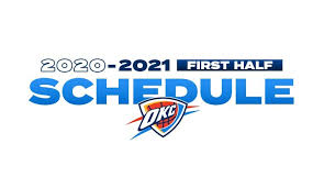 thunder announces 2020 21 first half
