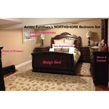 Millennium north shore king bed (canopy frame $99.99 more. Ashley S North Shore 8 Piece Queen Bedroom Set Aptdeco