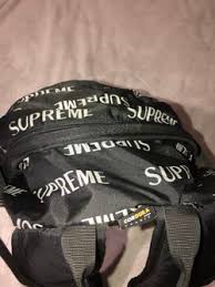supreme 3m reflective repeat backpack