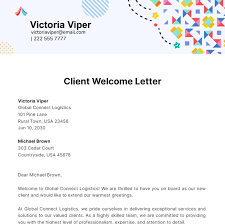 welcome letter templates exles