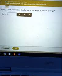 Solved Linear Equations And