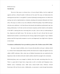 If a particular person made the experience you are reflecting on difficult, unpleasant, or uncomfortable, you must still maintain a level of detachment as you describe that person's. Free 19 Reflective Essay Examples Samples In Pdf Examples