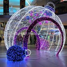 led motif ball for mall led outdoor big