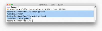 how to install python 3 on macbook