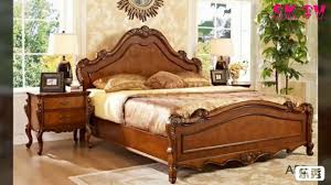 Latest Simple And Gorgeous Wooden Double Size Bed Design