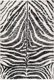zebra striped rugs style