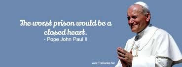 Pope John Paul II - Positive Atmosphere via Relatably.com