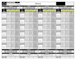 Anyone have a good resource they wouldn't mind. Platinum Strength Conditioning Excel Template Excel Training Designs