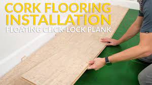 cali cork flooring floated lock