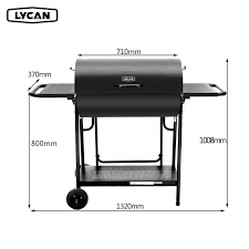 Char broil offset smoker 1280. Lycan Folding Charcoal Bbq Grill Barbecue Tool Kits For Outdoor Bbq Grills Aliexpress