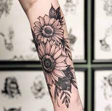 135 super sunflower tattoo ideas 2023