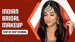 self indian bridal makeup tutorial