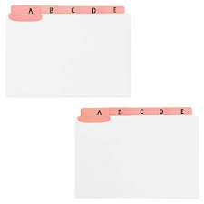 Shop target for index cards you will love at great low prices. Paper Junkie 2 Pack Uv Laminated Tabs Index Card Dividers Guides Alphabet A Z 4 5 X 6 In Target