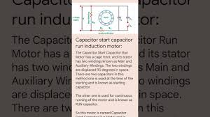 capacitor start capacitor run induction
