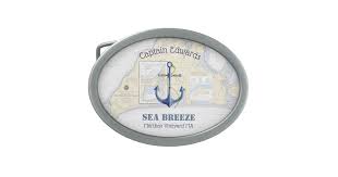Marthas Vineyard Nautical Chart Captain Boat Name Belt Buckle Zazzle Com