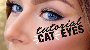 cat eye makeup tutorial using liquid