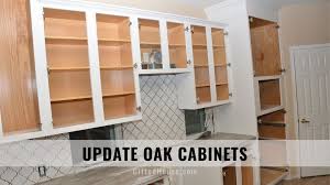 Since the family outsourced most of the work, the makeover was completed within just a few weeks. How To Update Oak Cabinets 5 Ways To Refinish Cabinets