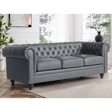 Hertford Chesterfield Faux Leather 3