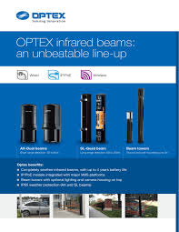 optex infrared beams an unbeatable line up