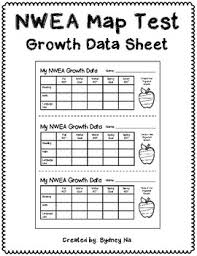 Nwea Maps Data Tracking Sheets Worksheets Teaching