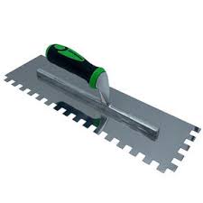 tracare square notch trowel