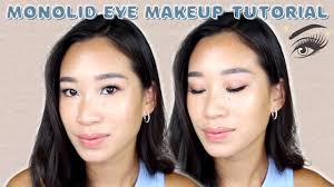 monolid eye makeup tutorial tips