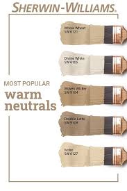 popular warm neutral paint colors