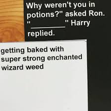 Cards against muggles is no longer an active seller. The Harry Potter Version Of Cards Against Humanity Is Here And It S Hilarious