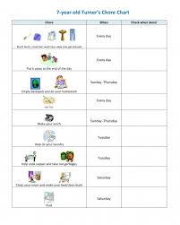 Childrens Chore Chart Challenge