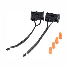 Hampton Bay Low Voltage Black Replacement Cable Connector 2 Pack Hd28353 The Home Depot
