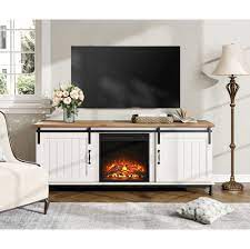 Wampat Fireplace Tv Stand For 65 75