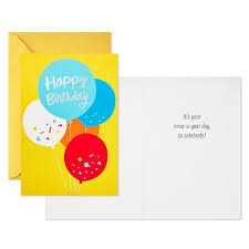 First birthday or 100th, blow out the candles and wish a happy birthday with hallmark birthday gifts, cards and gift wrap. Colorful Assorted Kids Birthday Cards Pack Of 12 By Hallmark Little Green Apple