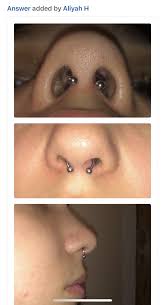 Lets investigate how a how to fix a crooked tongue piercing is commonly done. I Got My Septum Pierced Yesterday And It Looks Uneven Should I Leave It Alone Or Get It Repierced Quora
