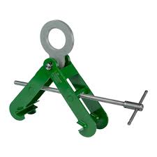 green pin bigmouth beam lifting clamp