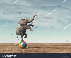 Surreal image of an elefant balancing on a beach ball - 3d render  illustrationelefant#balancing#Surreal… | Illustration, Graphic design  projects, Stock illustration